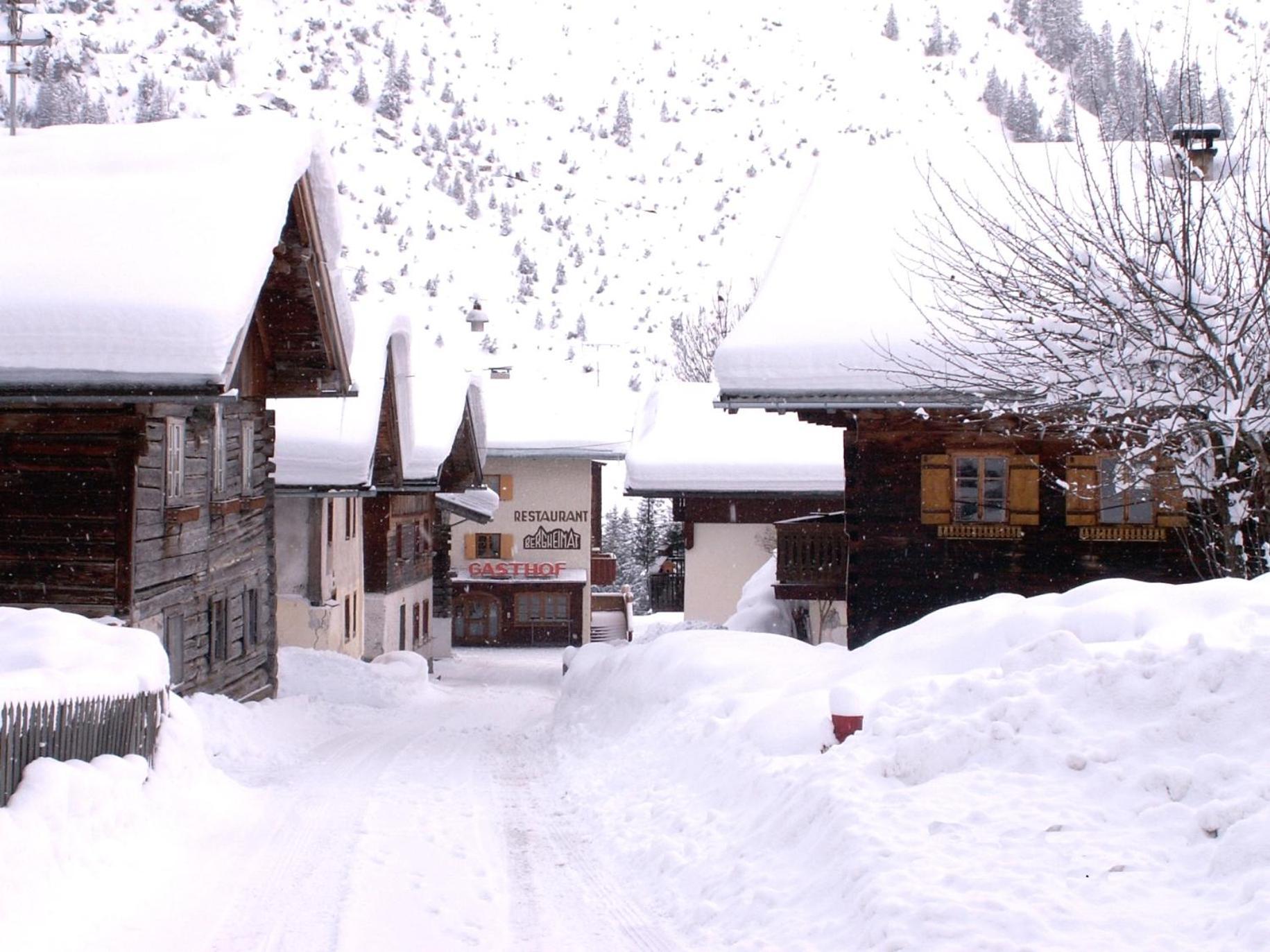Gasthof Bergheimat Boden Exterior foto